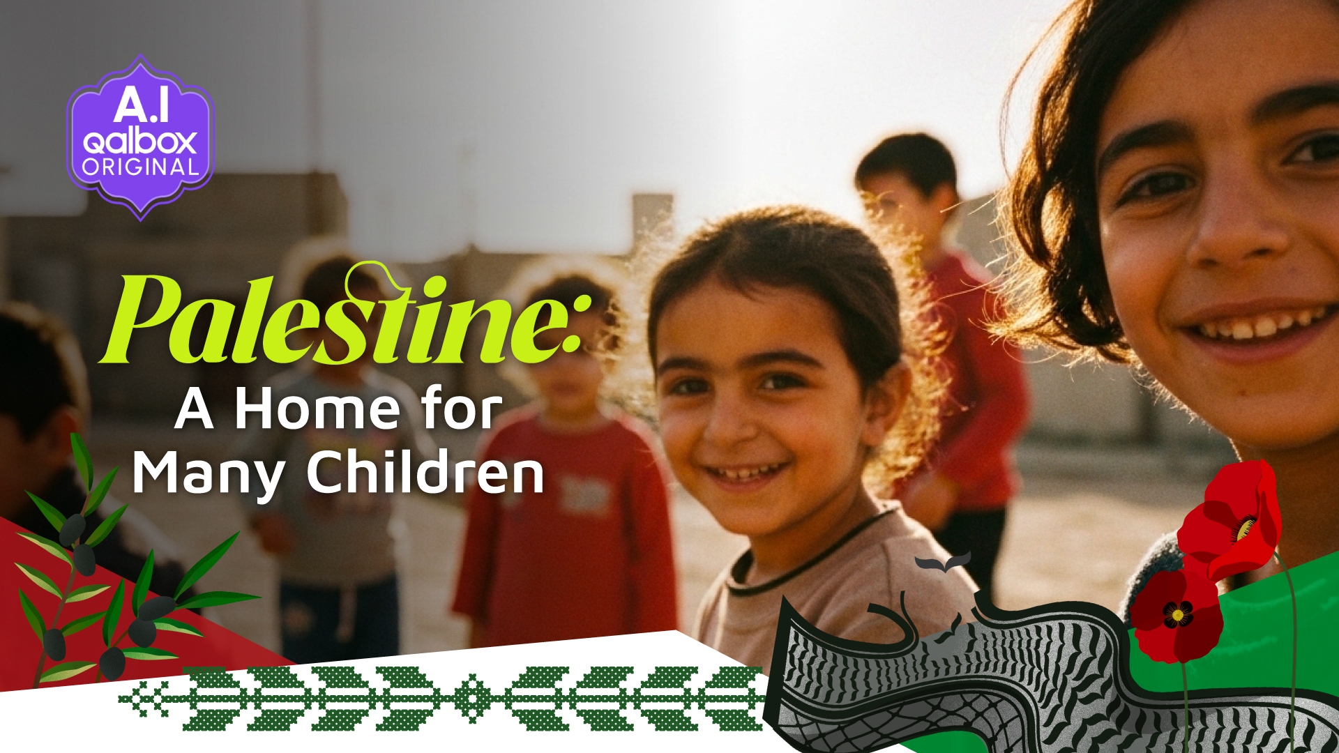 Palestine, A Home for Many Children