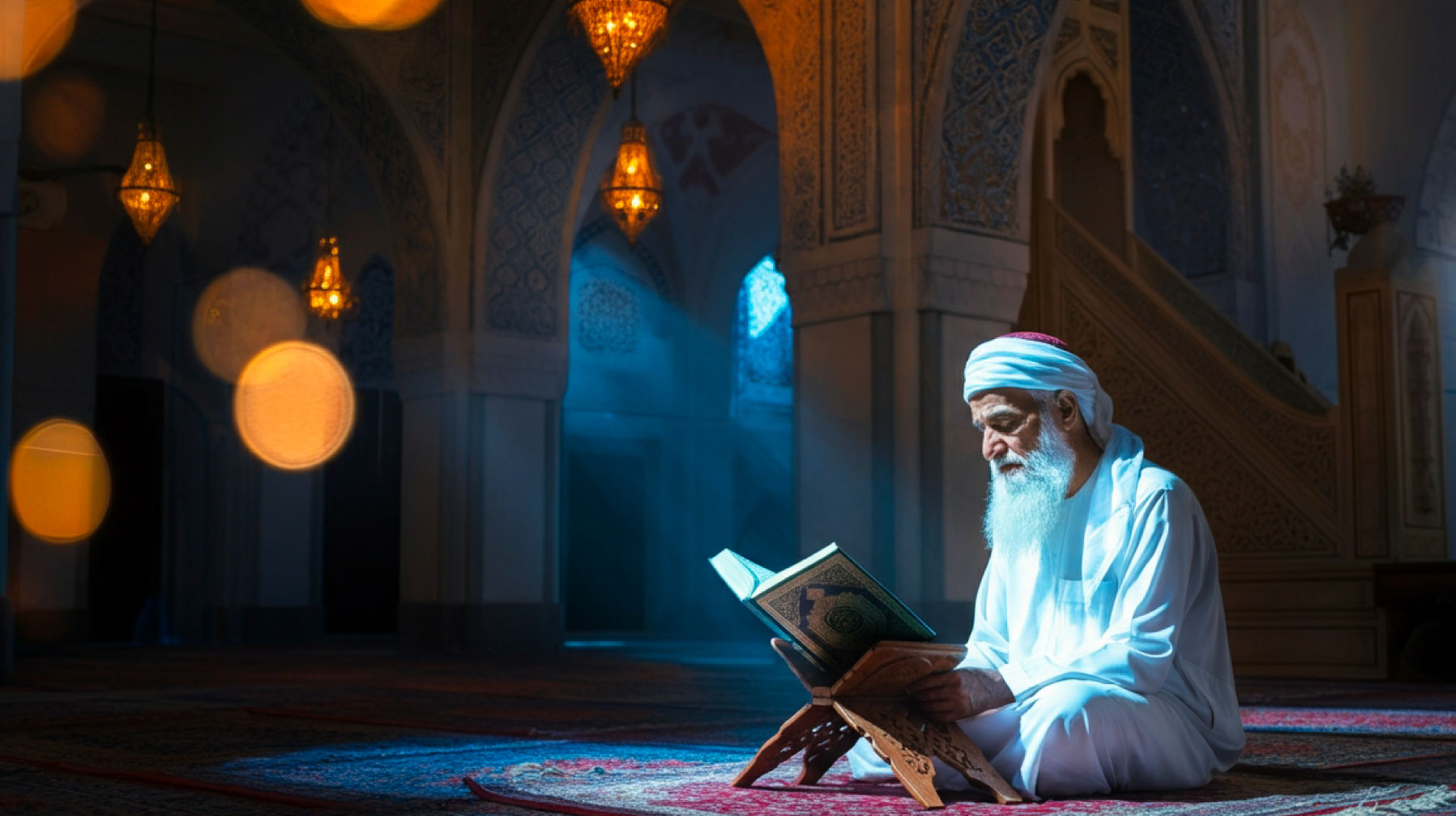The definition of Quran (THE NOBLE QURAN)