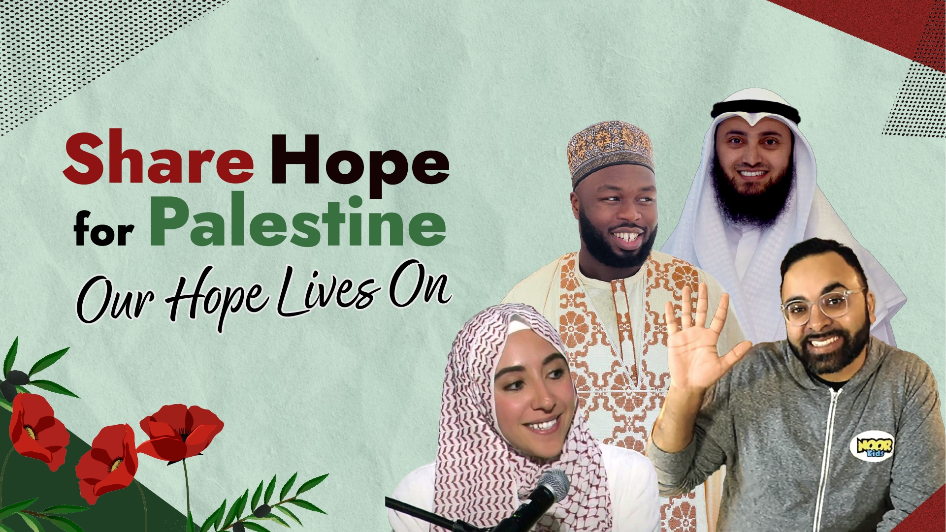 Share Hope For Palestine - Our Hope Lives On